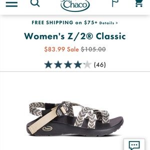 Chacos brand new without tags MMAO